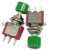 Picture of 6mm Mini Momentary Automatic return Push Button Switch ON-(ON) 2A 250VAC/5A 120VAC Toggle Switch GREEN